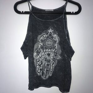 🔮 Cute Boho Graphic Print Top